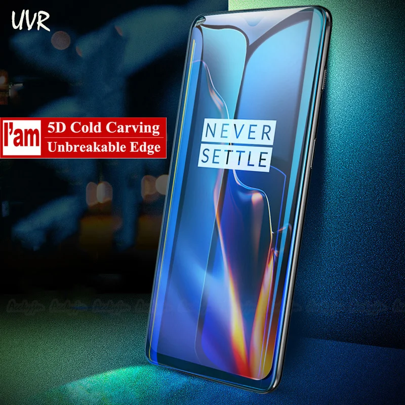 UVR 5D холодная Резьба стекло для OnePlus 6T 6 5T 5 3D полное покрытие Защита экрана One Plus