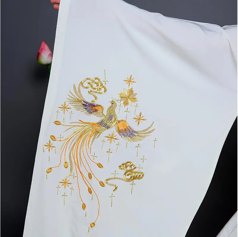 Китайский стиль леди классические танцевальные церемонии Hanfu костюм сценическая одежда сказочный костюм Косплей длинный рукав платье