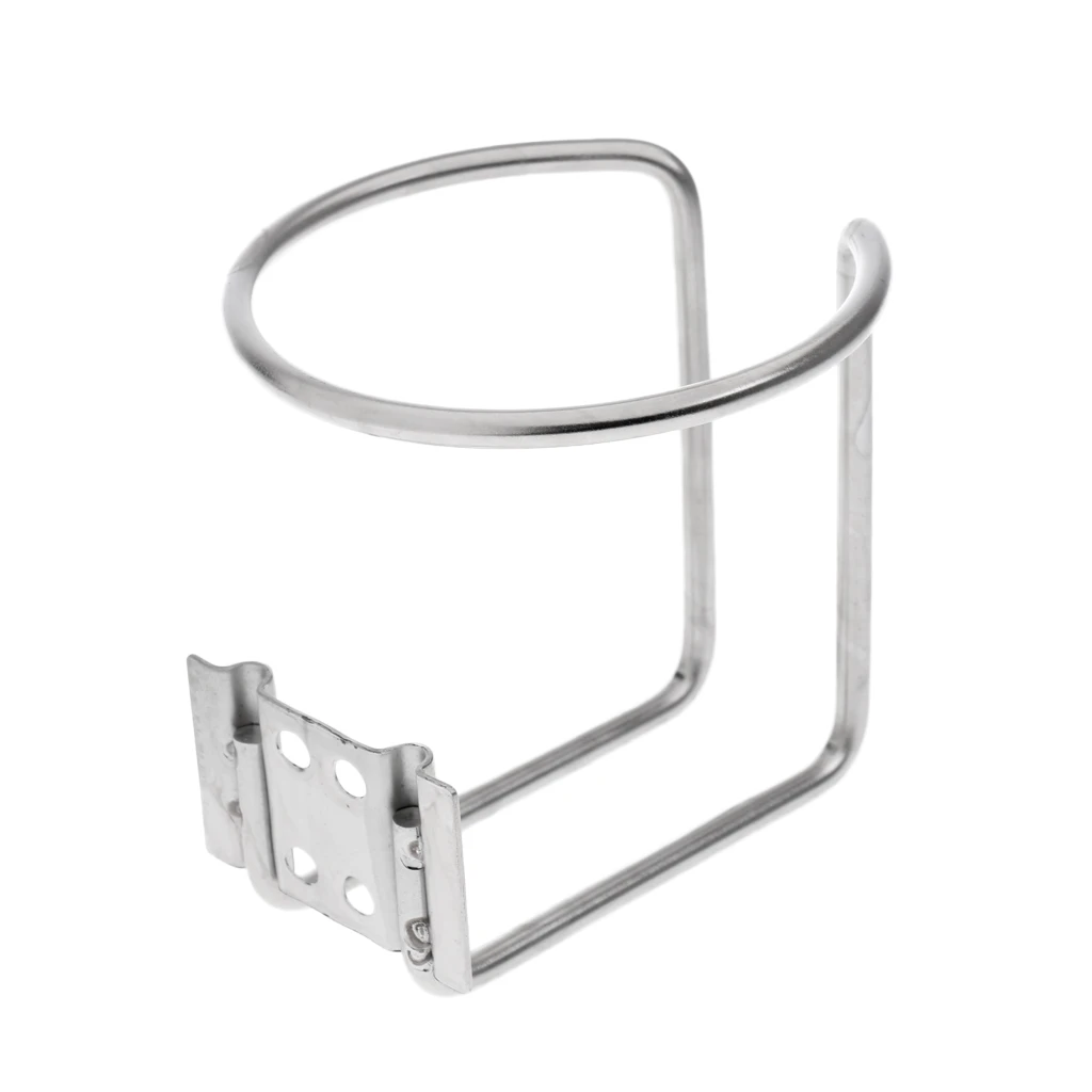 Stainless Steel Drink/Beverage/Cup Holder Mount Bracket Suction For Boats Pontoons Canoes Kayaks Sostenedor de taza porte tasse