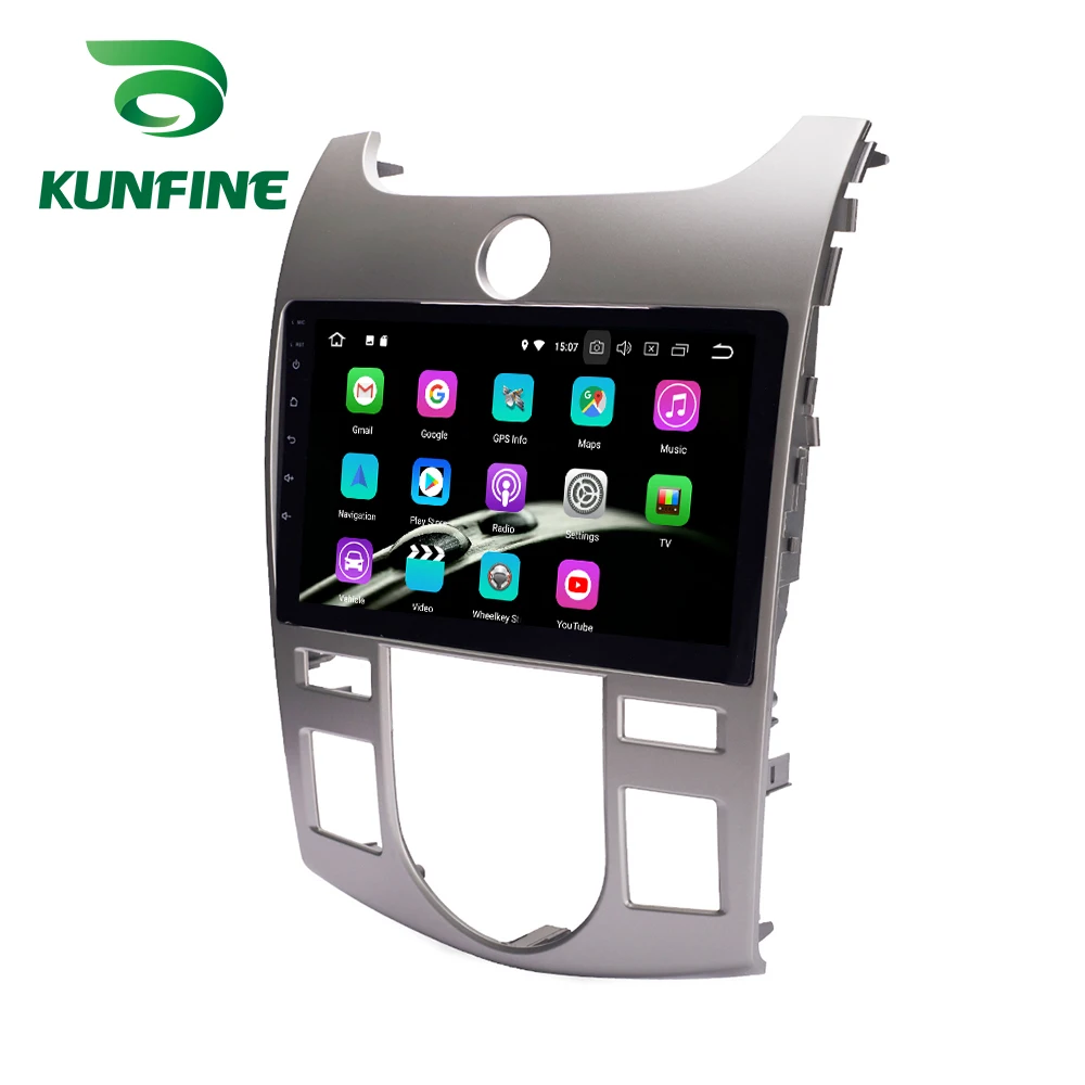 Top Android 9.0 Ram 4G Rom 64G PX6 Cortex A72 Car DVD GPS Multimedia Player Car Stereo For  KIA  Forte 2008-2017 Radio Headunit 3