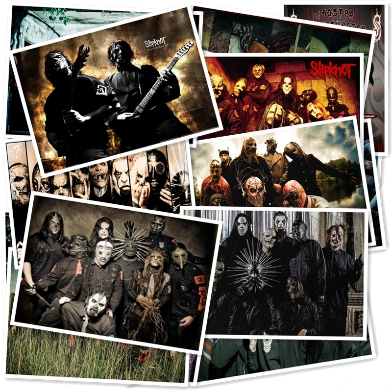 C1-21# Slipknot Классическая серия наклеек 20/шт ПВХ Коллекция художественных ремесел подарок Настенный дизайн Граффити стикер s