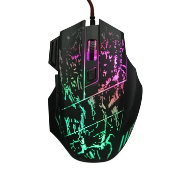 

New 5500DPI 7 Buttons Color Changing LED Optical USB Wired Mouse Gamer Mice Gaming Mouse For Pro Gamer Laptop Computer mouses