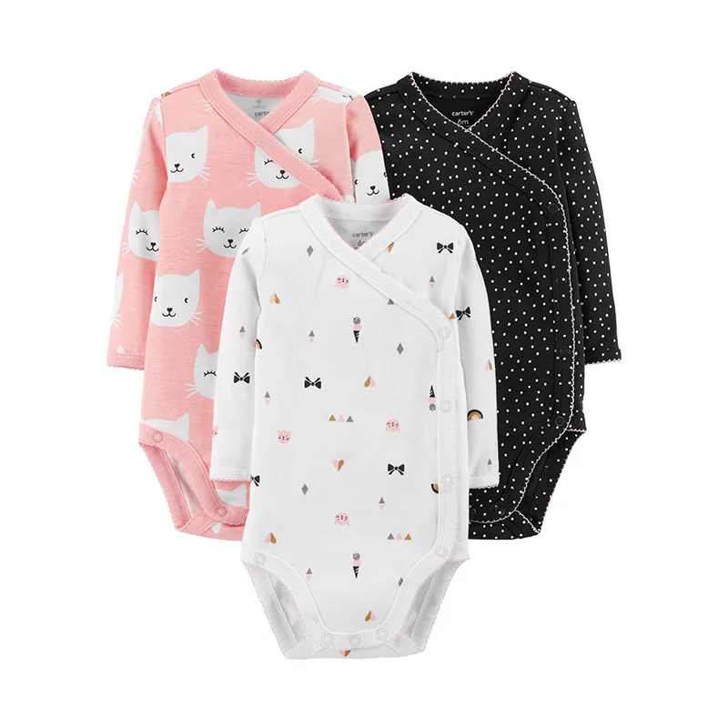 cat print baby clothes