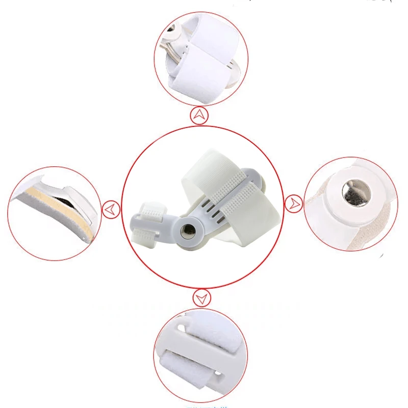 1pair 2pcsToe Separator 24 hours Bunion Orthotics Newest Enhanced Hallux Valgus Orthopedic adjust big toe Pain 5