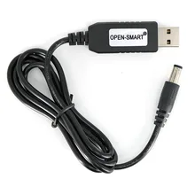 USB 5 В до 12 В DC адаптер питания 5,5 мм 12 В DC кабель с повышающим преобразователем модуль для Arduino