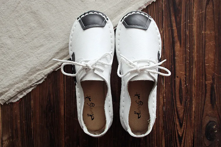 HUIFENGAZURRCS-2018 new leather handmade shoes, antique flat sole women's shoes, literature and art soft bottom college shoes HUIFENGAZURRCS-2018 new leather handmade shoes, antique flat sole women's shoes, literature and art soft bottom college shoes