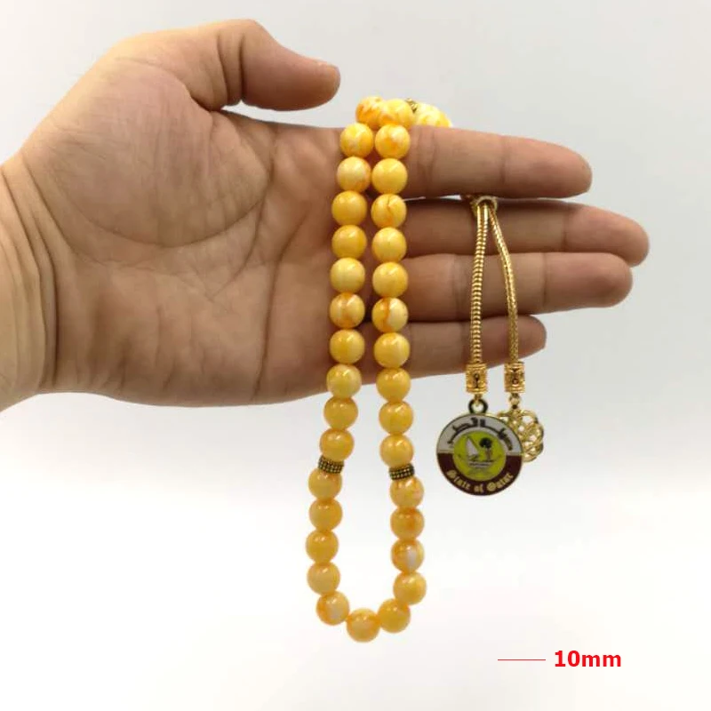 Новое поступление катарский значок смолы Tasbih 33 66 99 бусины мусульманский misbaha Арабский Браслет с флагом страны Мужские аксессуары Ислам Четки