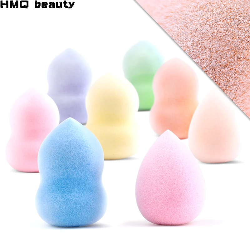 

New Microfiber Fluff Surface Cosmetic Puff Velvet Makeup Sponge Powder Foundation Concealer Cream Make Up Beauty Tools