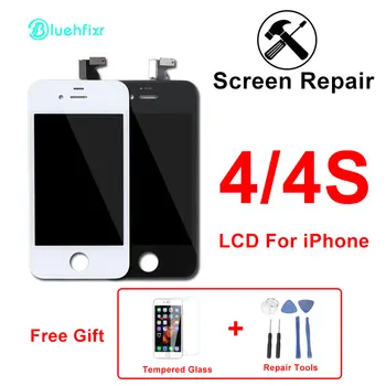 

100% AAA Quality Screen for iPhone 4 4S LCD with Touch Screen Display Digitizer Assembly for iPhone 5s 6 6s 7 8 Plus LCD Screen