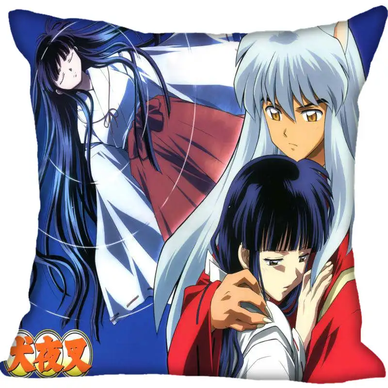12 Наволочка Inuyasha на заказ, наволочки для дома на молнии, 35X35 см, 40x40 см, Прямая - Цвет: 12