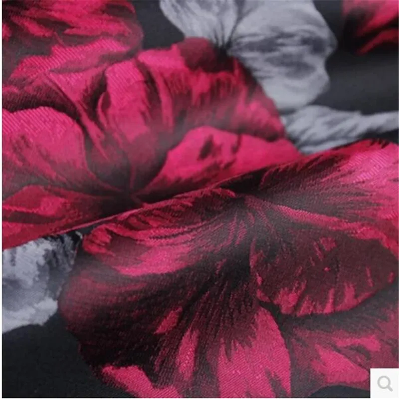 Расположение: французская жаккардовая парча модная ткань хрустящая 160 см * 130 за