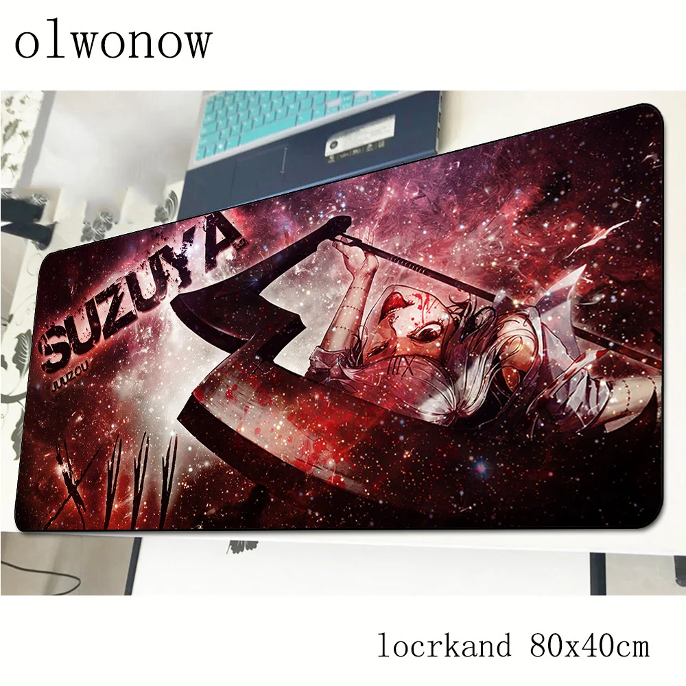 Одежда с надписью «Tokyo Ghoul коврик для мыши 80x40 см большой коврики для мыши лучшие игровой коврик для игровой мыши подарок на Хэллоуин персонализированные коврики для мыши Клавиатура ПК накладка