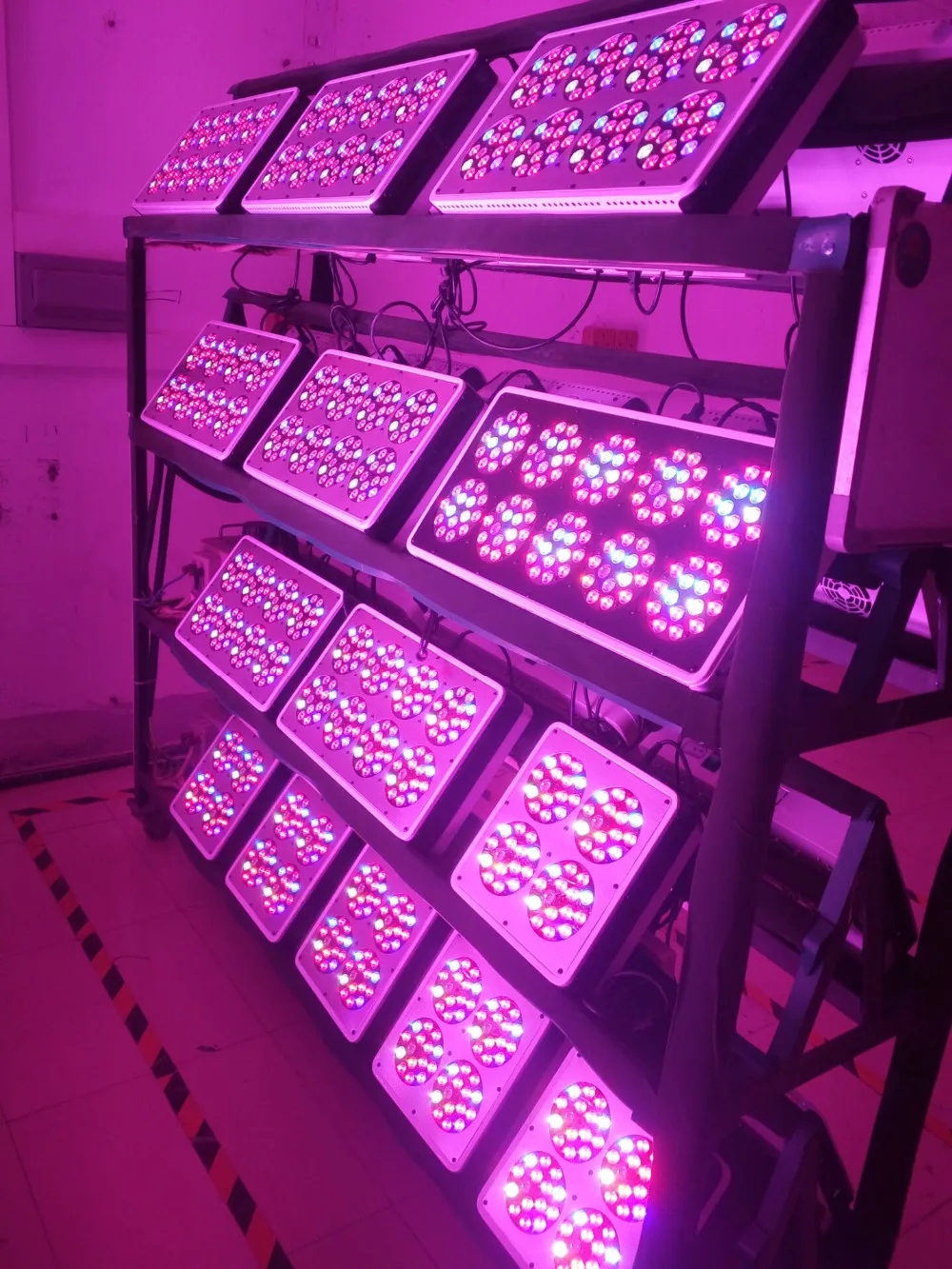 Apollo 20 полный спектр 1500 Вт 10 полос светодиодный светильник для выращивания панели с красным/синим/УФ/ИК светодиодный светильник для комнатных растений и гидропоники