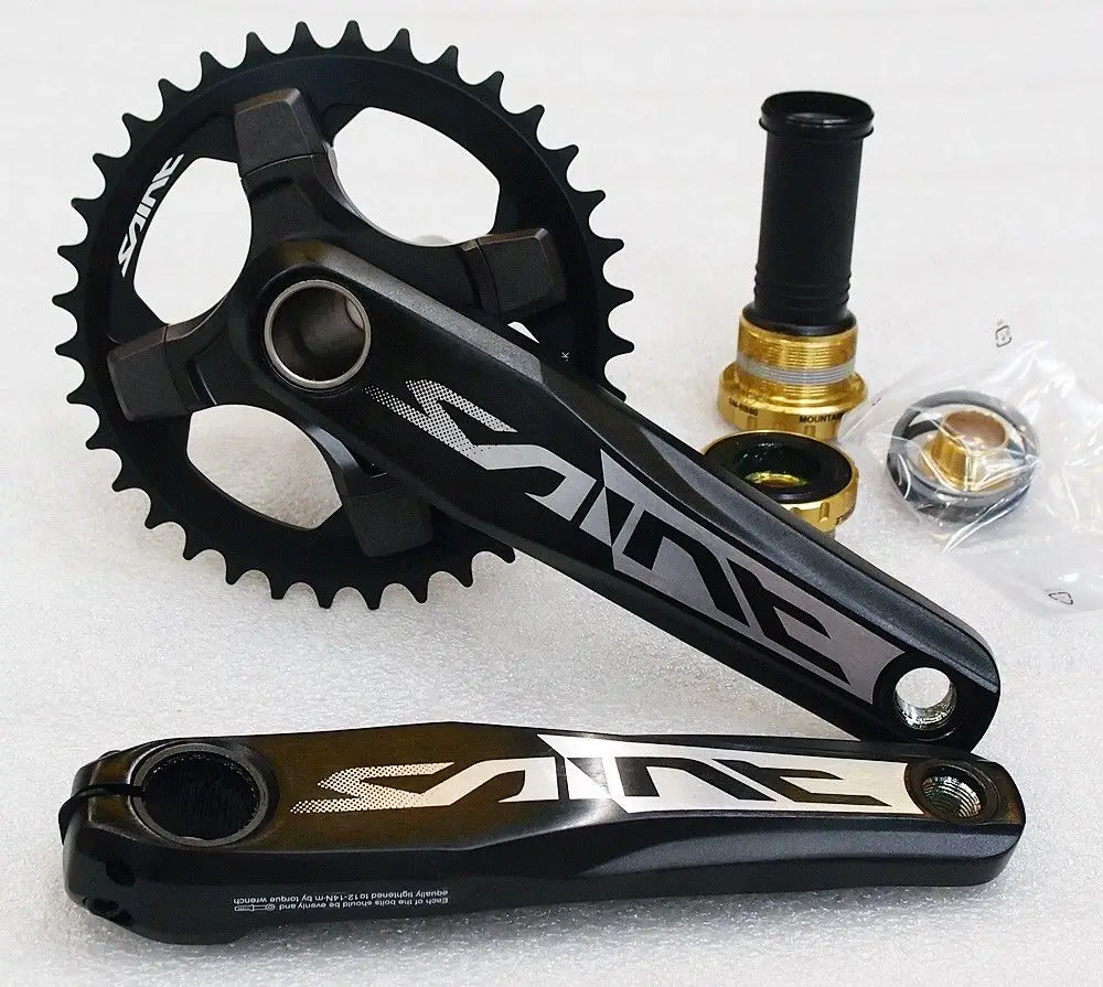 Original Shimano SAINT FCM825 Crankset 10S MTB Bike Front Chainwheel