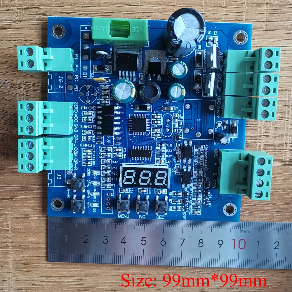 

Universal use 24V DC PCB board of Semi-automatic tripod turnstile gate New Control board PCB with LED display