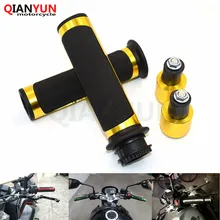 Для 7/8 ''мотоциклетная рукоятка крышки/ручки руля CNC 22 мм Универсальный Для Suzuki 600/750/GSX600/750 Катана 1998-2006