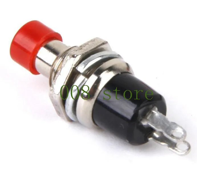 Romote Mini Momentary Push Button Switch for Model Railway Hobby 7mm Pack of 10 Red