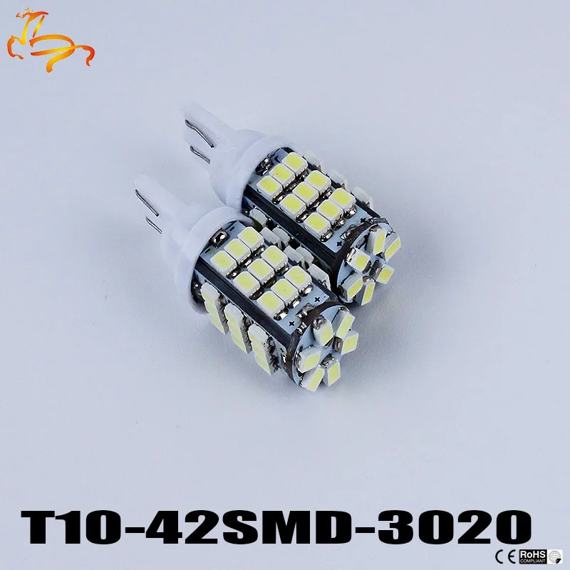 10pcs T10 1206 42 SMD Auto LED Lamps 42smd DC12V Car Side Wedge Marker Lights Turn Signals Bulb 194 927 161 168 W5W Wholesale | Автомобили