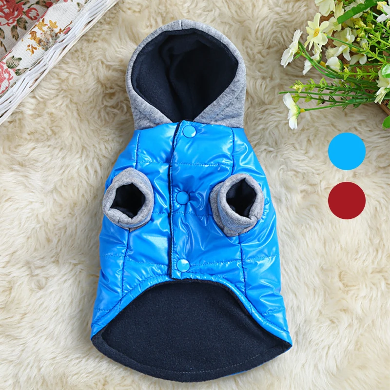 Dog Jumpsuits & Rompers Cotton Fleece Fashion Down Parkas Waterproof
