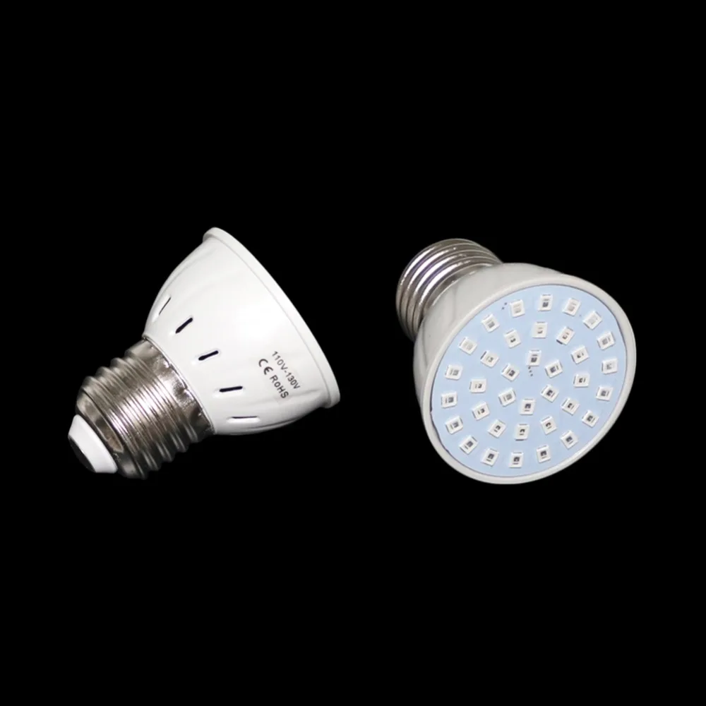 Spotlight Lamp Bulb Flower Plant Greenhouse Hydroponics System E27 Full Spectrum LED Grow Light 3W/5W Spotlight Lamp Bulb Flower Plant Greenhouse Hydroponics System E27 Full Spectrum LED Grow Light 3W/5W