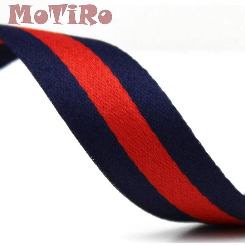 MoTiRo, 10 ярдов, ширина 2,5 см цветные полосатые Полиэстеровые лямки, декоративные пояса одежды ручной работы аксессуары для DIY/Сумка