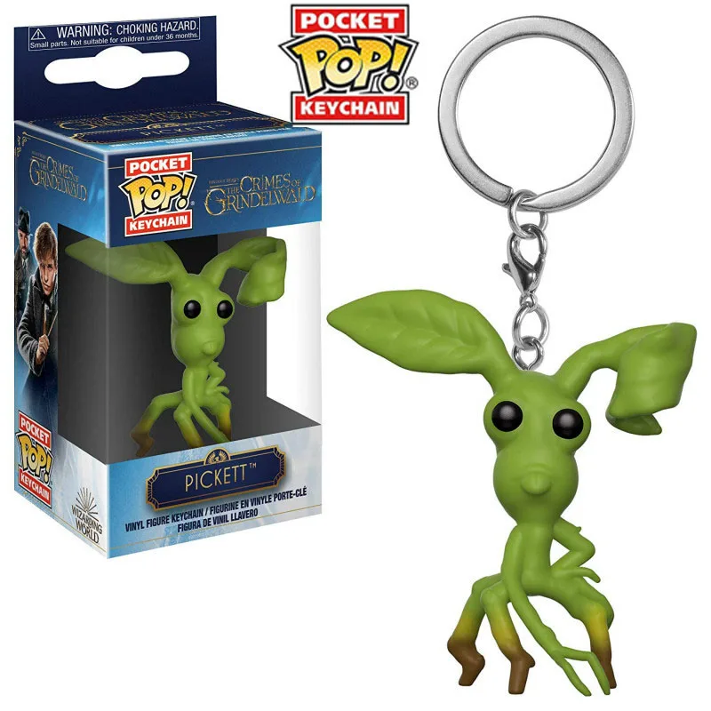 FUNKO POP Fantastic Beasts and Where to Find Them Niffler Pickett Thestral keychain action figure model toys for kids with Box 