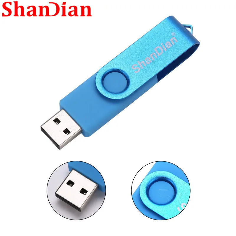 USB флеш накопитель SHANDIAN 2 0 S303 128/64/32/16/4 ГБ|USB флэш-накопители| |