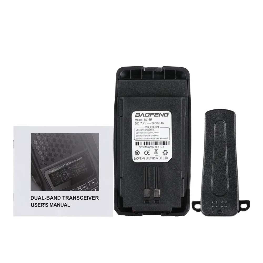 Горячая распродажа! BF UV6R рация Civil Hand operated Radio talkie 5W отель строительство сайт