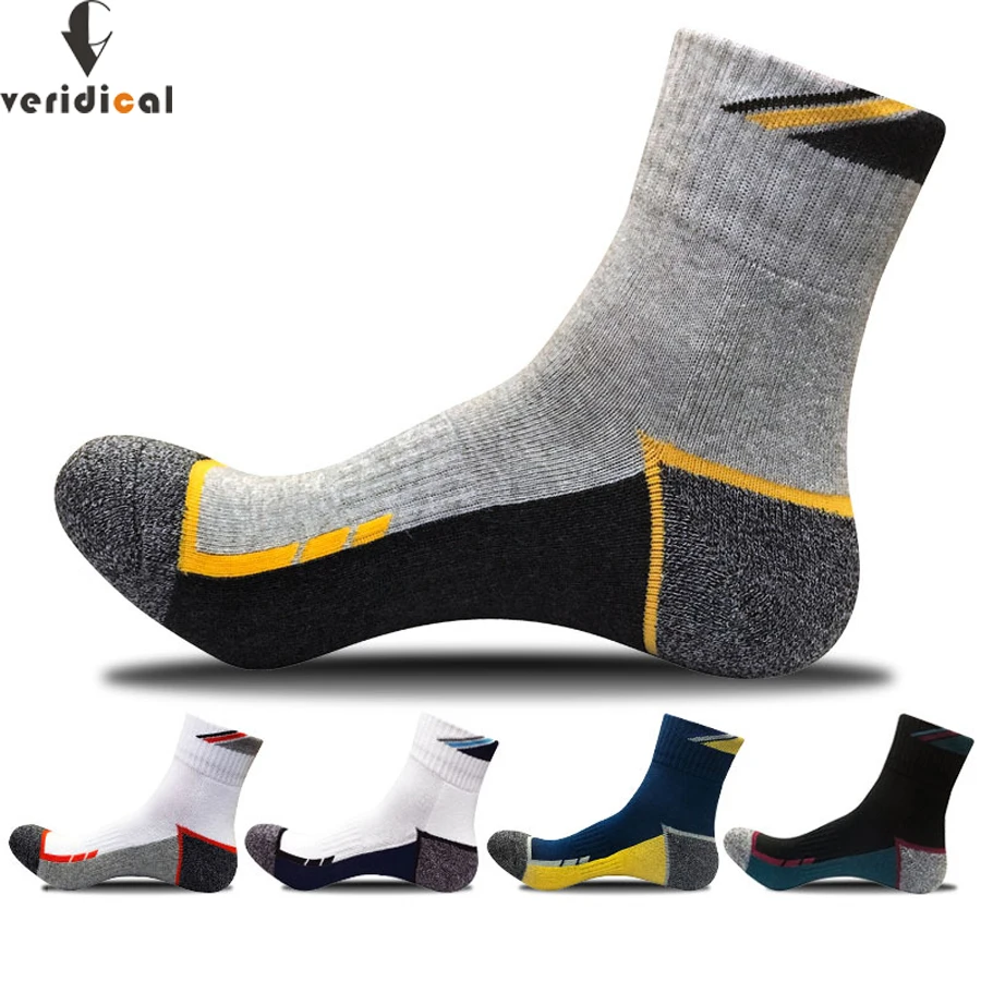 

5 pairs/lot Cotton man socks compression socks boy thick winter Standard meias Good Quality breathable sheer work socks 5 colors