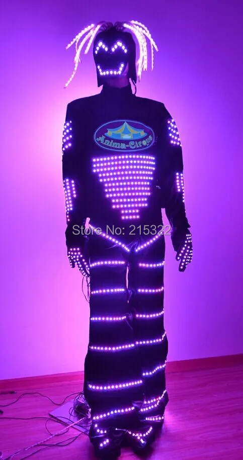 

LED Robot / iluminated / Luminous / Glowing LED Robot suits / Light up dance costume