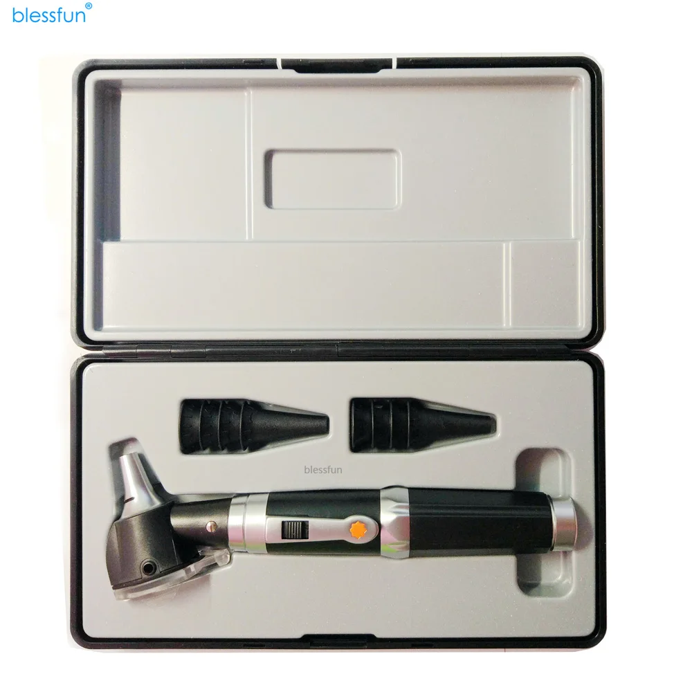 Fiber Optic type Portable Medical Auriscope Ear health Care ENT Optic