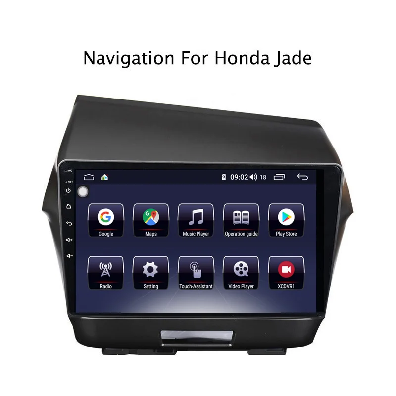 Discount 9" Android 8.1 8 core 4G RAM 64G ROM GPS Navigation Car Radio For Honda Jade 2013-2017,with Carplay/4G LTE 2