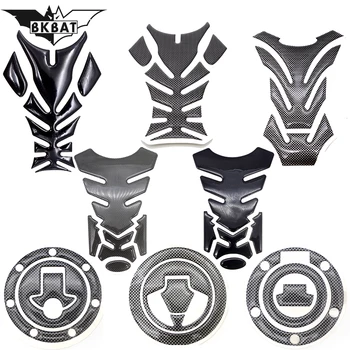 

Motorcycle Tank Sticker Decals 3D Carbon Fiber Pad Motobike Protect FOR YAMAHA YZF R6 YBR 125 YZ 250 YZF R1 YZF R125 YZF R6
