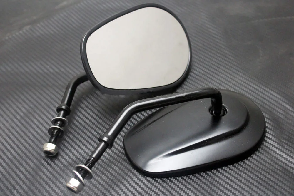 Nordson Motorcycle Rearview Mirror Side Mirrors For Harley Sportster Heritage Softail Road King Fatboy Touring XL 883 Custom