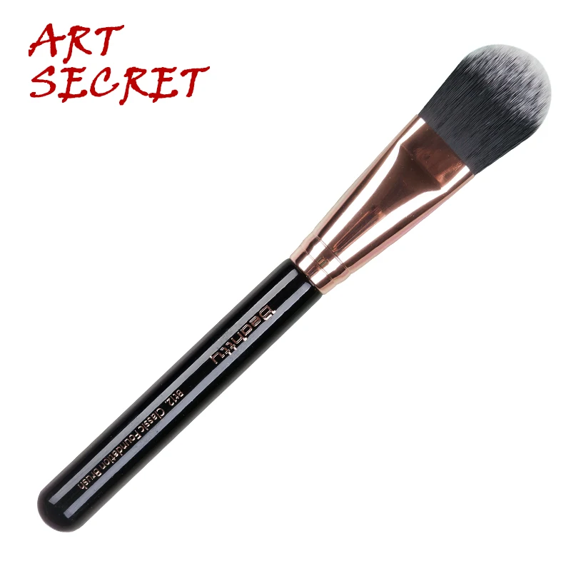Artsecret Pro Foundation Liquid Cream Brush Maschera Facciale Duo Fiber Rose Gold Ferrule Makeup Strumenti Cosmetici Bt12