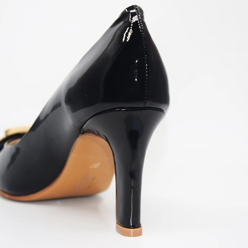 3 Chaussures Bow Pompes Femmes 2018 Mariage 2 35 Taille Design Hauts Da043 Cuir À Bout Pointu Nouveau 41 1 En Véritable Talons p118Zgqwx