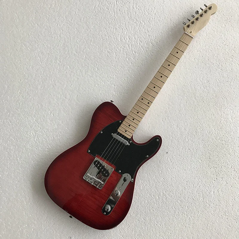 

39 inch paulownia wood split TELE single layer edging electric guitar