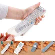 Домашний силиконовый чехол для телевизора с пультом дистанционного управления, водонепроницаемый пылезащитный чехол, кондиционер, защита от пыли, сумка для хранения, Органайзер