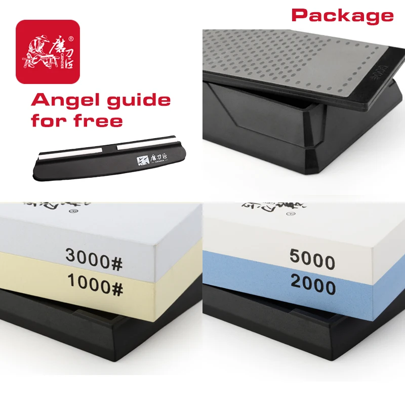 

GRINDER Professional Knife Sharpener Grit Sharpening water stones oilstone whetstone aiguiseur couteaux TAIDEA