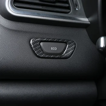 

ABS Plastic For Renault Kadjar 2015 2016 2017 2018 accessories car styling Car ECO Adjustment Switch Cover trim
