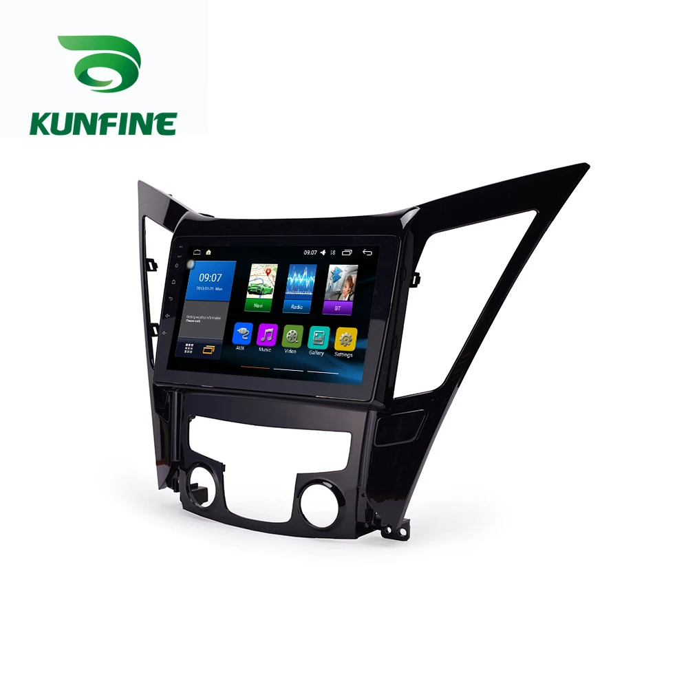 Octa Core 1024*600 Android 8.1 Car DVD GPS Navigation Player Deckless Car Stereo for Hyundai Sonata 2011-2013 2.0L Headunit