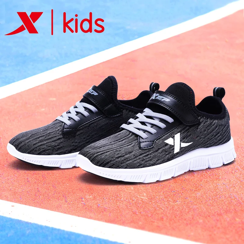 

682115119975 Xtep children's running shoes summer Air mesh sport shoes Kids running sneakers breathable kids shoes