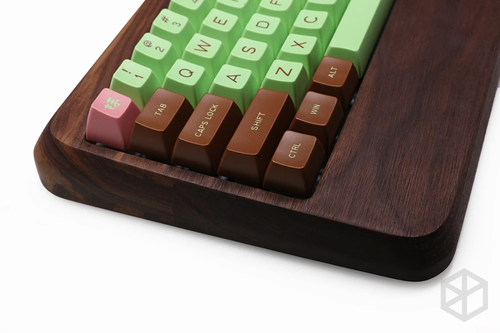  maxkey abs doubleshot keycap sa profile matcha for mechanical keyboards gh60 poker 87 tkl 104 108 a