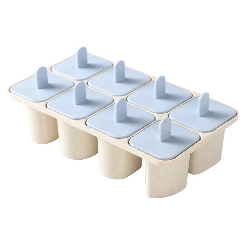 

FASOTY Wheat Straw Ice-stick Ice-cream Mould 8 PCS-Set Creative DIY Letter Ice-cream Mould Ice-stick Mould in Summer