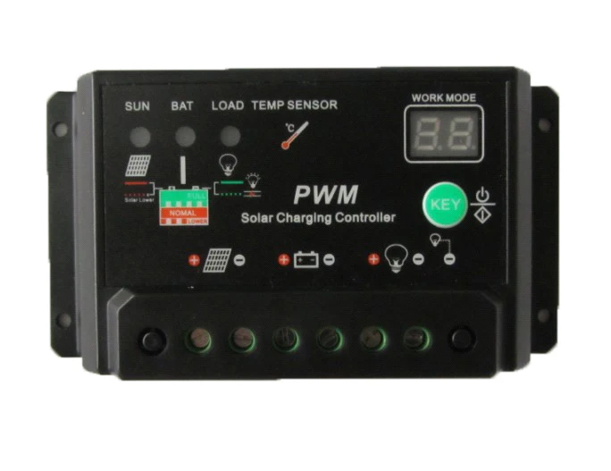20A 30A PWM Solar Panel Battery Charge Controller Regulators,12V 24V