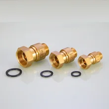 Латунный обратный клапан " Женский до 3/4" наружная резьба обратный клапан Латунь