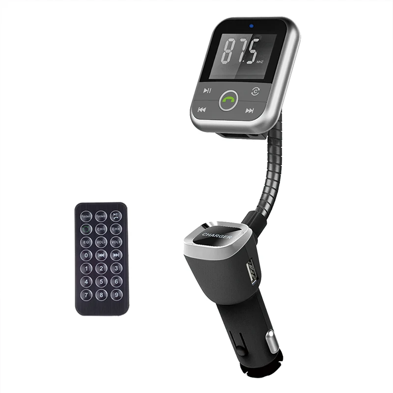 

Wireless Bluetooth FM Transmitter for Car MP3 Player With Dual USB Car Charger Support USB SD TF Card Handsfree Calling