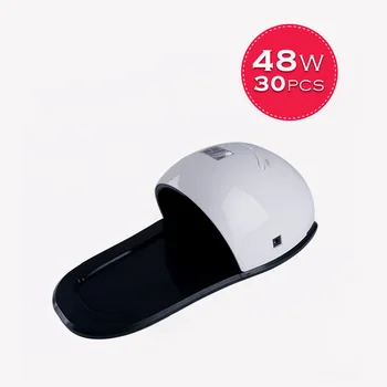 

48W UV LED Lamp Nail Lamp for Nails Slipper Shape Nail Dryer Curing UV Gel Polish Tools Machine Nail Art Dryer with Auto Sensor