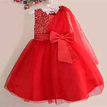 Платье принцессы для девочек на день рождения и свадьбу; детская одежда для девочек; летнее платье-майка для девочек; vestido infantil; Новинка