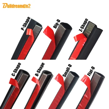 

Buildreamen2 For Suzuki SX4 Vitara XL7 S-Cross Car Styling Sealing Weather Strip Noise Control Auto Door Trunk Hood Seal Strip